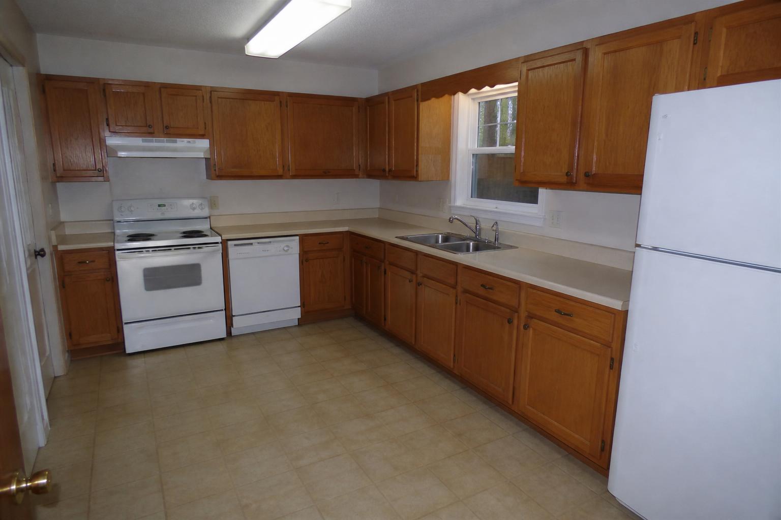 Complete Kitchen Transformation — illustrative before concept